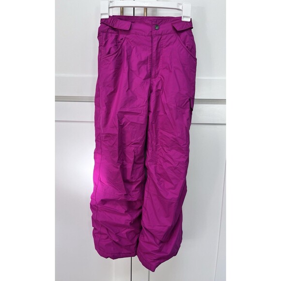 Columbia Girl’s Snow Ski Pants Size Medium Pink 10/12 - Picture 1 of 8